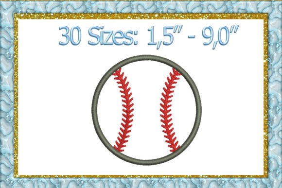 Baseball Applique Embroidery Design Review for Business Use
