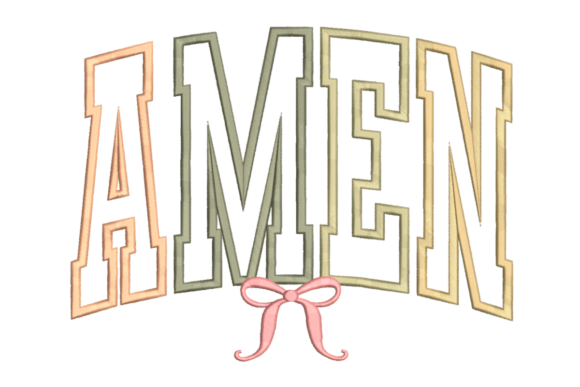 Coquette Amen Embroidery Design Review for Craft Fair Success