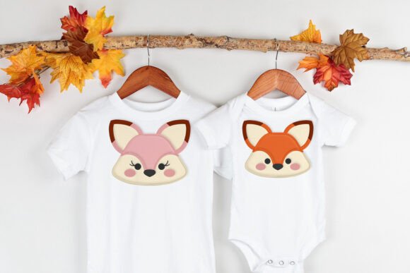 Fox Face Applique Embroidery: A Cute and Versatile Design for Craft Sellers