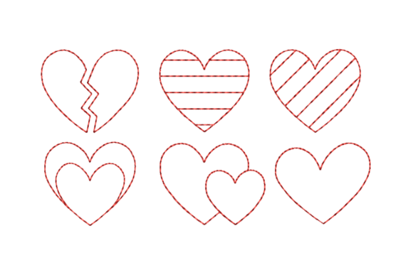 Heart Outline Embroidery Bundle Review for Personalized Gift Products