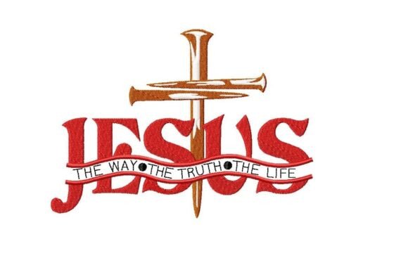 Jesus Embroidery Design - 5 Sizes Review