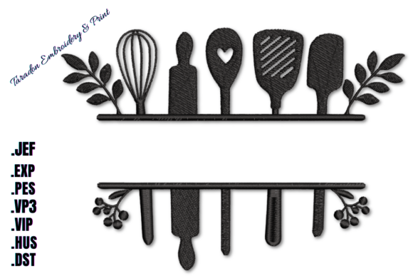 Kitchen Utensils Embroidery Design Set Review for Craft Fairs