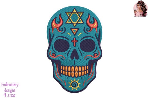 Mystic Sugar Skull Embroidery: A Review for Boutique Sweatshirts