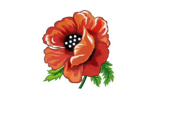 Poppy Embroidery Design: A Timeless Touch for Handmade Gifts