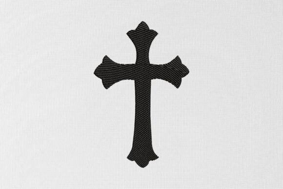 Religious Cross Embroidery Design Review for Craft Fairs
