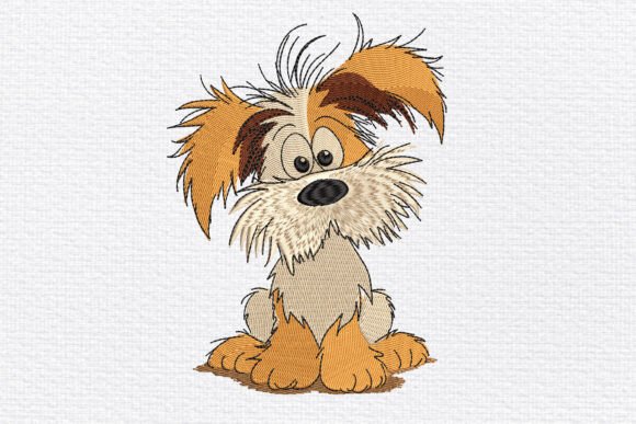 Scruffy Dog Embroidery Design Review for Etsy Sellers