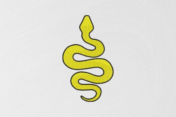 Snake Embroidery Design Review for Business Use